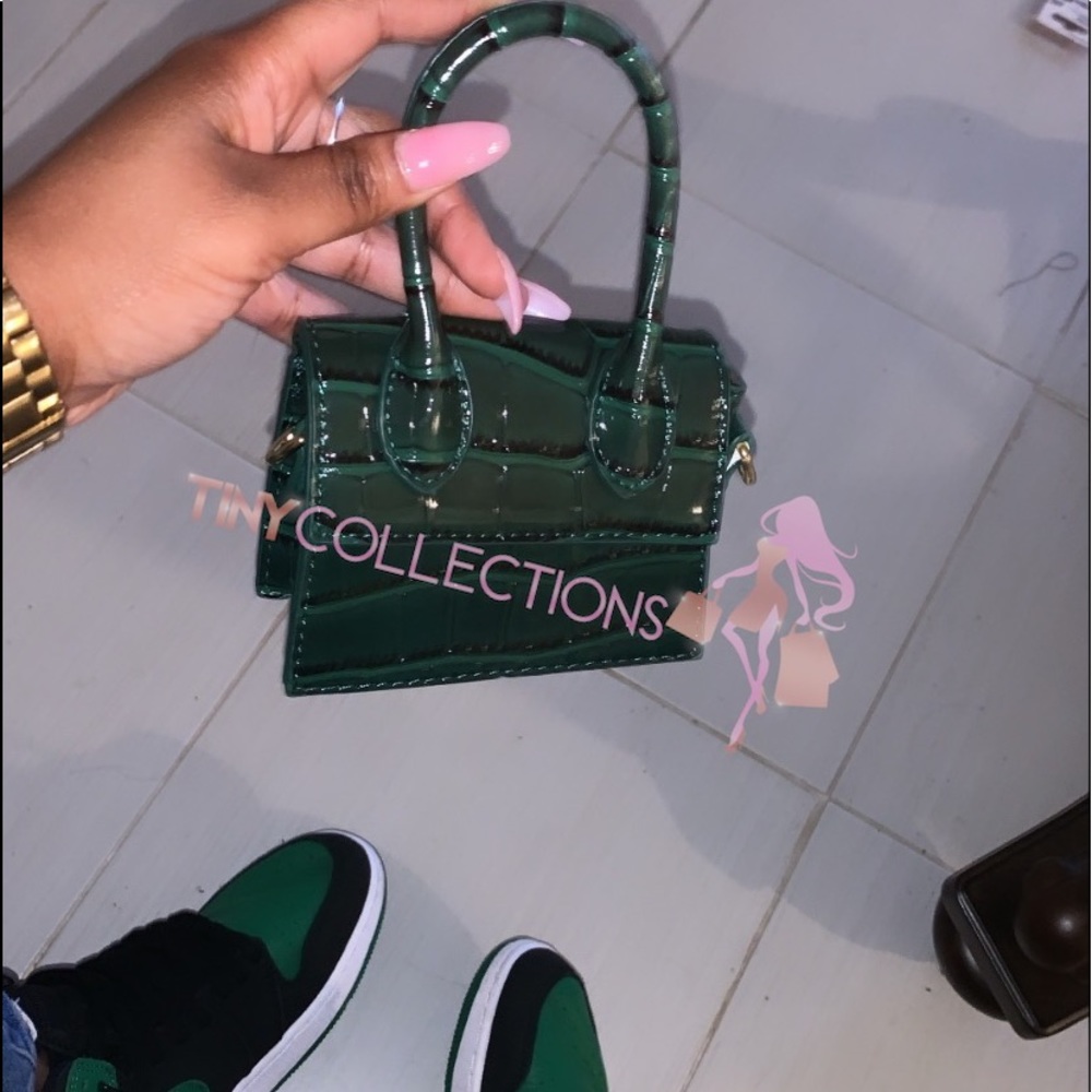 Pine Green Mini Bag.